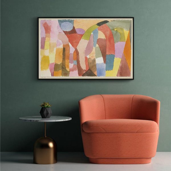 Paul Klee - Movement Of Vaulted Chambers Hot on Sale