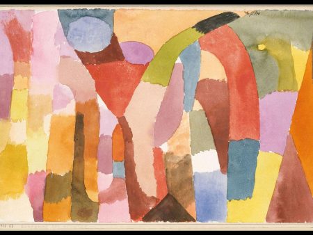 Paul Klee - Movement Of Vaulted Chambers Hot on Sale