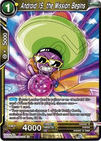 Android 15, the Mission Begins (EB1-41) [Battle Evolution Booster] Online Hot Sale