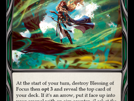 Blessing of Focus (Red) [DYN159] (Dynasty)  Rainbow Foil Online