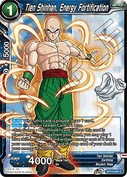 Tien Shinhan, Energy Fortification (Common) (BT13-045) [Supreme Rivalry] Online Hot Sale