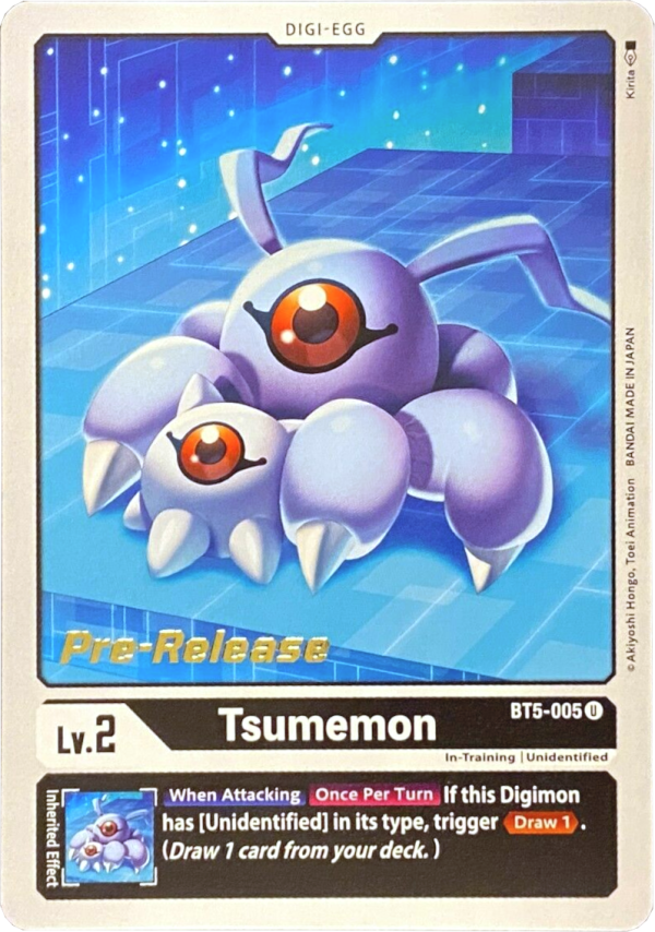 Tsumemon [BT5-005] [Battle of Omni Pre-Release Promos] Online Sale