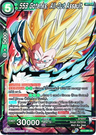 SS3 Gotenks, All-Out Assault (BT11-081) [Vermilion Bloodline] For Sale