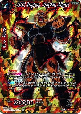 SS3 Nappa, Saiyan Might (BT7-125) [Revision Pack 2020] Sale