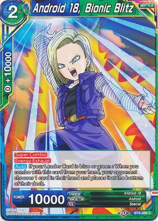 Android 18, Bionic Blitz (BT9-099) [Universal Onslaught] Supply