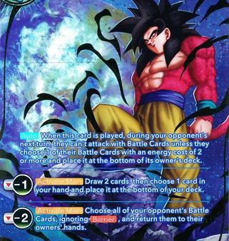 SS4 Son Goku, Protector of the Earth (SPR) (BT11-034) [Vermilion Bloodline] Online now