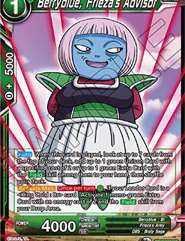 Berryblue, Frieza s Advisor (Uncommon) (BT13-080) [Supreme Rivalry] For Discount