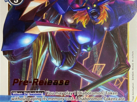 Diaboromon [BT5-084] [Battle of Omni Pre-Release Promos] Online Sale