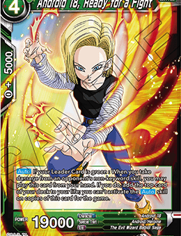 Android 18, Ready for a Fight (BT14-070) [Cross Spirits] For Discount