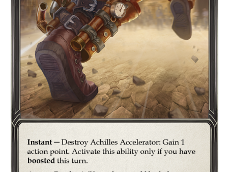 Achilles Accelerator [1HP186] (History Pack 1) Online Sale