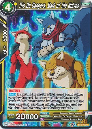 Trio De Dangers, Mark of the Wolves (BT9-065) [Universal Onslaught] Sale