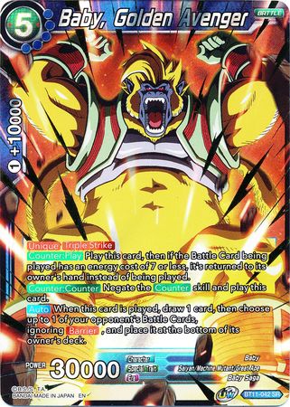 Baby, Golden Avenger (BT11-042) [Vermilion Bloodline] Online now