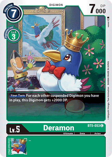 Deramon [BT5-053] [Battle of Omni] Online Sale