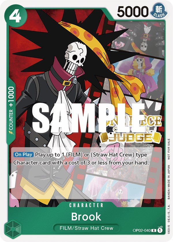 Brook (Judge Pack Vol. 2) [One Piece Promotion Cards] Online now