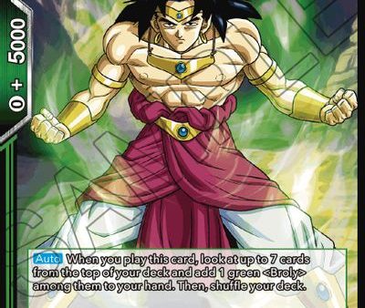 Broly, Dawn of the Rampage (Reprint) (BT1-076) [Battle Evolution Booster] Discount