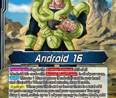 Android 16    Android 16, Bottomless Inferno (EB1-12) [Battle Evolution Booster] For Discount