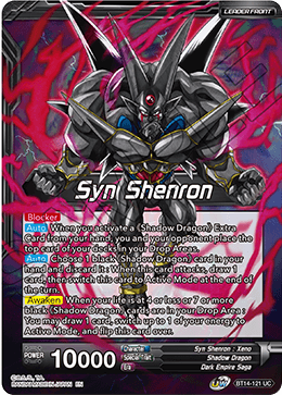 Syn Shenron    Syn Shenron, Resonance of Shadow (BT14-121) [Cross Spirits] on Sale