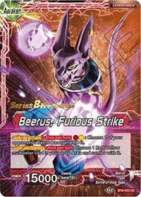 Beerus    Beerus, Furious Strike (BT8-002_PR) [Malicious Machinations Prerelease Promos] Hot on Sale