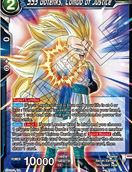 SS3 Gotenks, Combo of Justice (BT14-047) [Cross Spirits] Sale