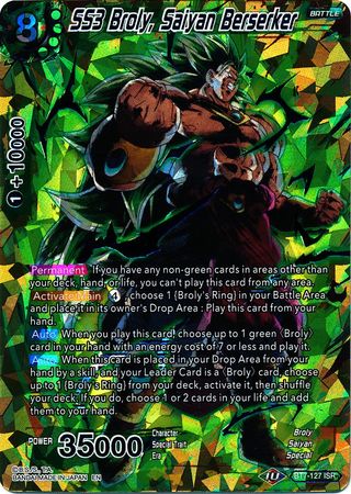 SS3 Broly, Saiyan Berserker (BT7-127) [Revision Pack 2020] For Cheap