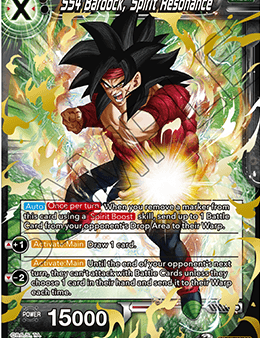 SS4 Bardock, Spirit Resonance (BT14-122) [Cross Spirits] For Discount