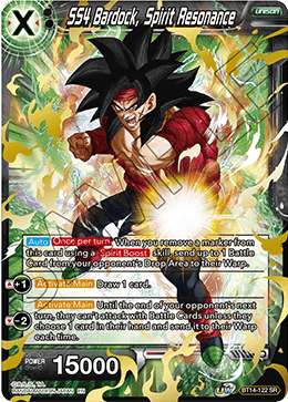 SS4 Bardock, Spirit Resonance (BT14-122) [Cross Spirits] For Discount