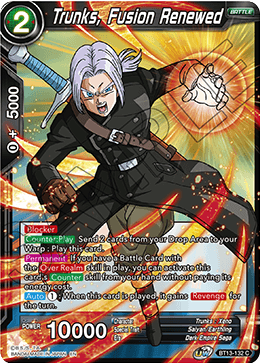 Trunks, Fusion Renewed (Common) (BT13-132) [Supreme Rivalry] Discount