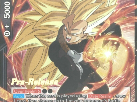 SS3 Vegeta, Unstoppable Evolution (BT11-129) [Vermilion Bloodline Prerelease Promos] For Cheap