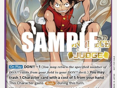 Monkey.D.Luffy (Judge Pack Vol. 2) [One Piece Promotion Cards] Fashion