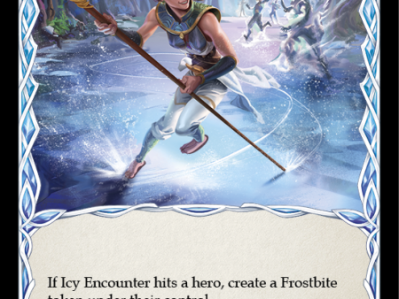 Icy Encounter (Blue) [U-ELE159] (Tales of Aria Unlimited)  Unlimited Rainbow Foil Online Sale