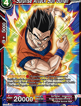 Surprise Attack Son Gohan (Starter Deck - Pride of the Saiyans) (SD15-04) [Cross Spirits] Online Hot Sale