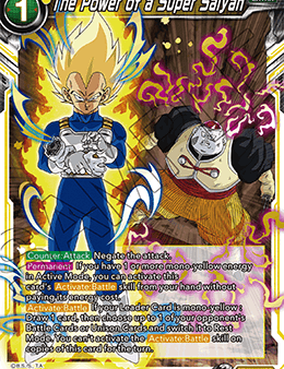 The Power of a Super Saiyan (BT13-120) [Supreme Rivalry] For Cheap