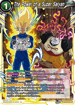 The Power of a Super Saiyan (BT13-120) [Supreme Rivalry] For Cheap