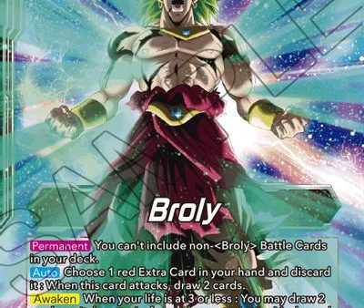 Broly    SS Broly, Demon s Second Coming (BT15-002) [Saiyan Showdown] For Sale