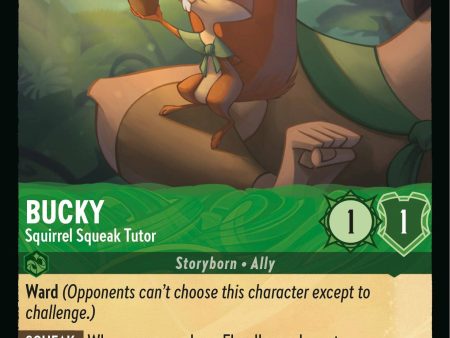 Bucky - Squirrel Squeak Tutor (15) [Promo Cards] Hot on Sale