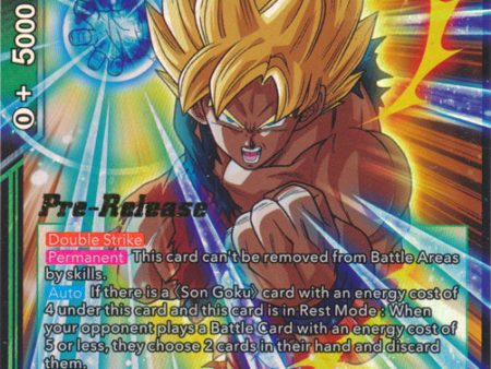 SS Son Goku, Pride of the Saiyans (BT10-065) [Rise of the Unison Warrior Prerelease Promos] Online Sale