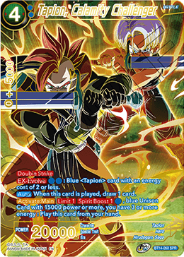 Tapion, Calamity Challenger (SPR) (BT14-050) [Cross Spirits] For Sale