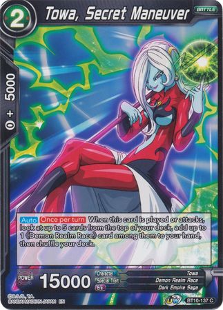 Towa, Secret Maneuver (BT10-137) [Rise of the Unison Warrior] Online Hot Sale