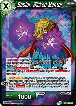 Babidi, Wicked Mentor (BT14-064) [Cross Spirits] Online