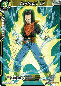 Android 17 (Common) (BT13-108) [Supreme Rivalry] on Sale