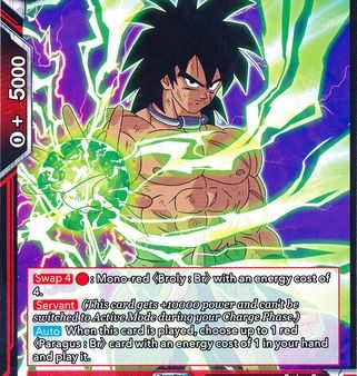 Broly, Bonafide Saiyan (BT11-017) [Vermilion Bloodline] For Cheap