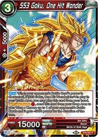 SS3 Goku, One Hit Wonder (BT8-003_PR) [Malicious Machinations Prerelease Promos] Fashion