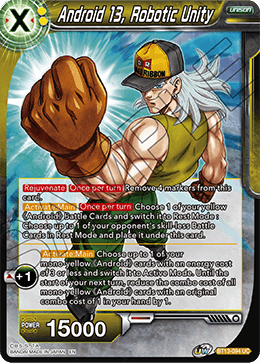 Android 13, Robotic Unity (Uncommon) (BT13-094) [Supreme Rivalry] Online now