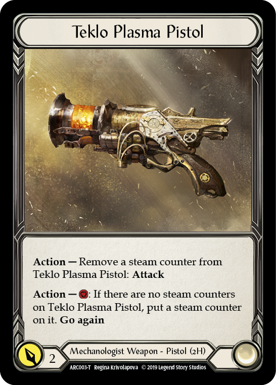 Azalea    Teklo Plasma Pistol [ARC039-T    ARC003-T] (Arcane Rising)  1st Edition Normal Online Sale