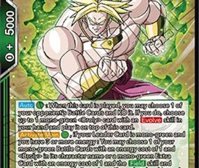 Broly, the Swift Berserker (EB1-30) [Battle Evolution Booster] Supply