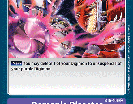 Demonic Disaster [BT5-106] [Battle of Omni] Online Hot Sale