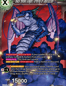 Black Smoke Dragon, Offering of Destruction (Uncommon) (BT13-124) [Supreme Rivalry] For Cheap