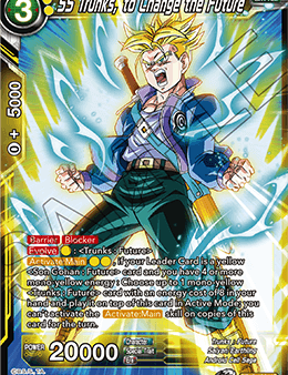 SS Trunks, to Change the Future (Uncommon) (BT13-102) [Supreme Rivalry] Online now