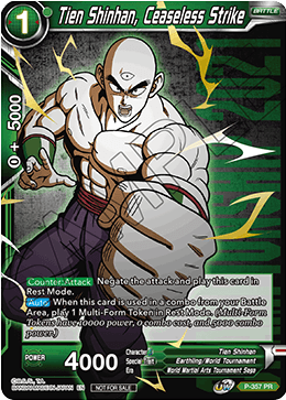 Tien Shinhan, Ceaseless Strike (Gold Stamped) (P-357) [Tournament Promotion Cards] Online now