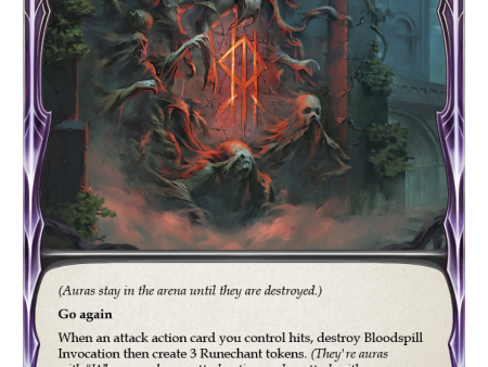 Bloodspill Invocation (Red) [1HP291] (History Pack 1) For Cheap